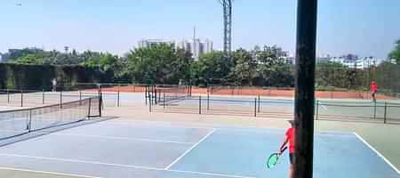 AITA Trust Tennis Courts, inside university of Mumbai