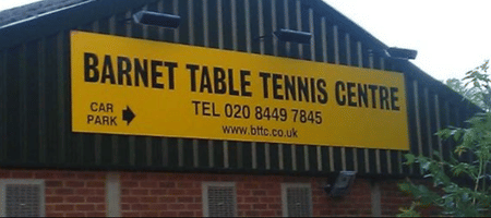 Barnet Table Tennis Centre