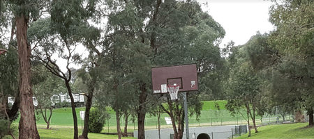 Basketball practice court