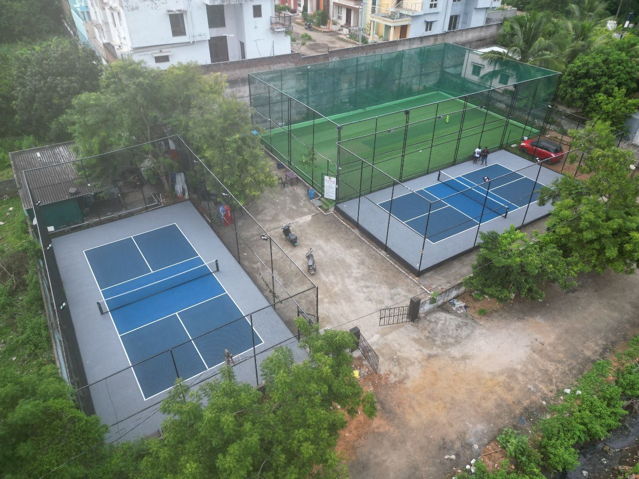 Playzu Pickleball Courts by Battle Grounds