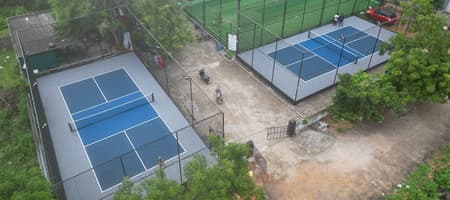 Playzu Pickleball Courts by Battle Grounds