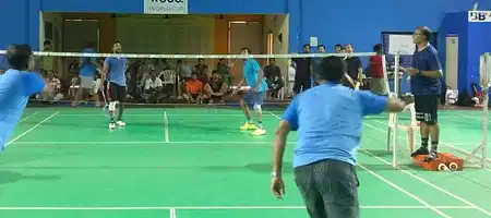 D B Jain College Badminton Court