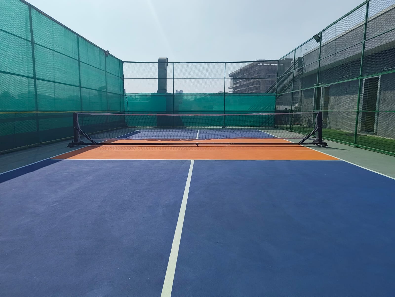 FitX1 l 7 Layer Mat Court l Outdoor Rooftop Pickleball