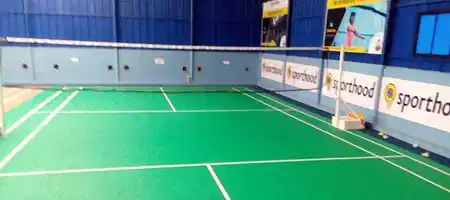gandhi nagar badminton court