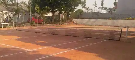 Jail tennis court