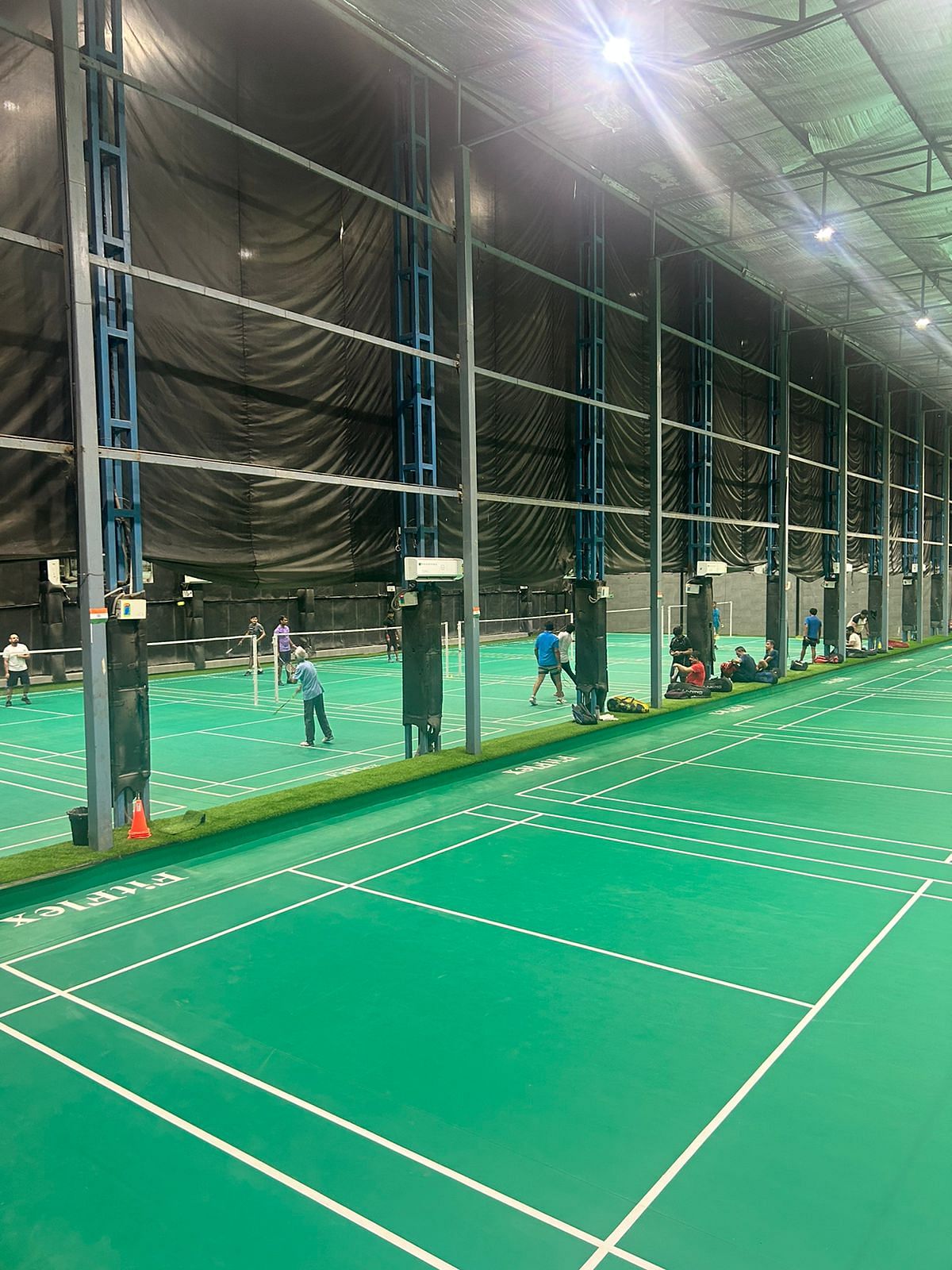 JNS Sports Academy - Air cooling