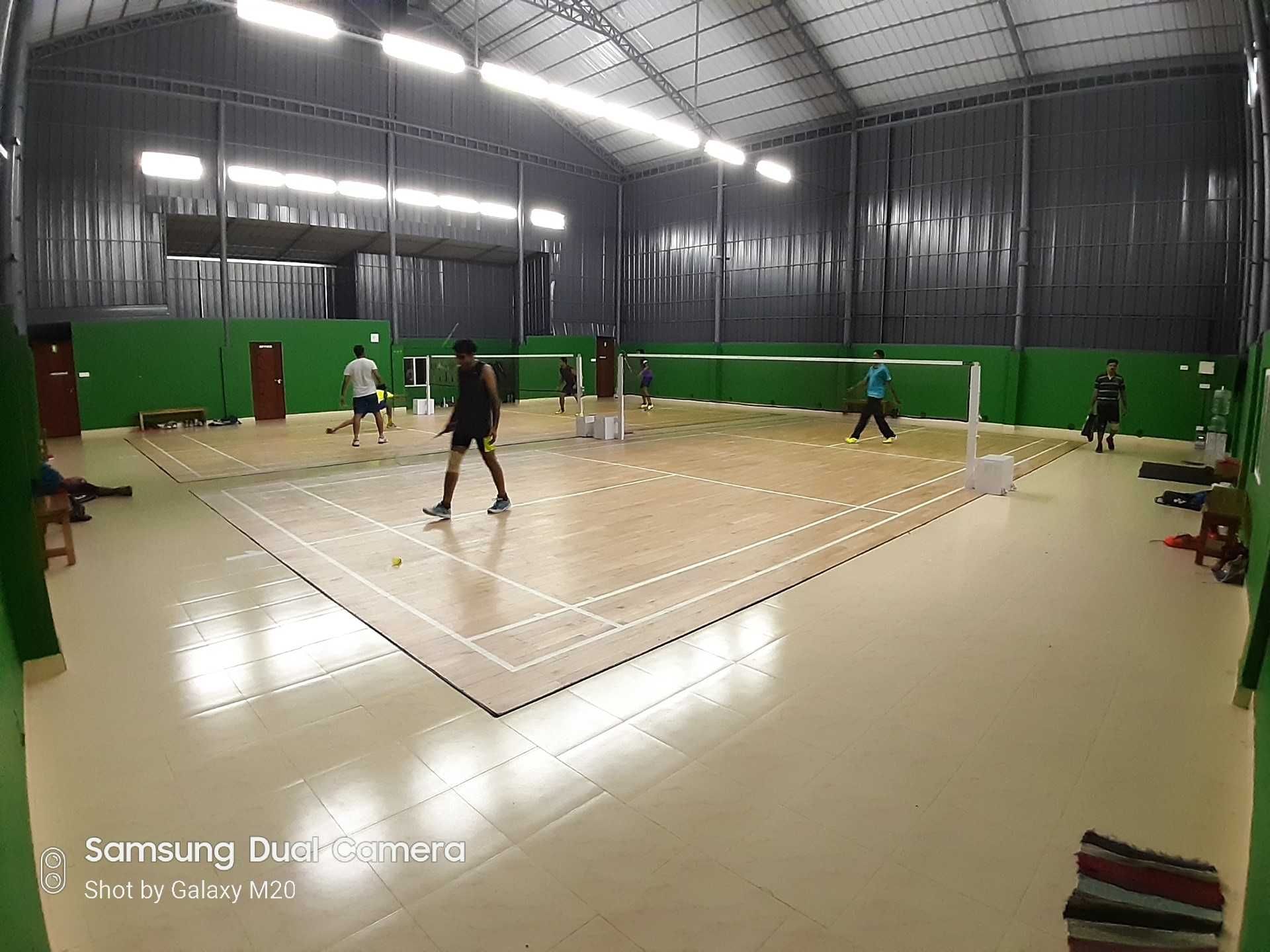 KBA - Wooden Badminton Court