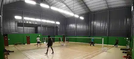 KBA - Wooden Badminton Court