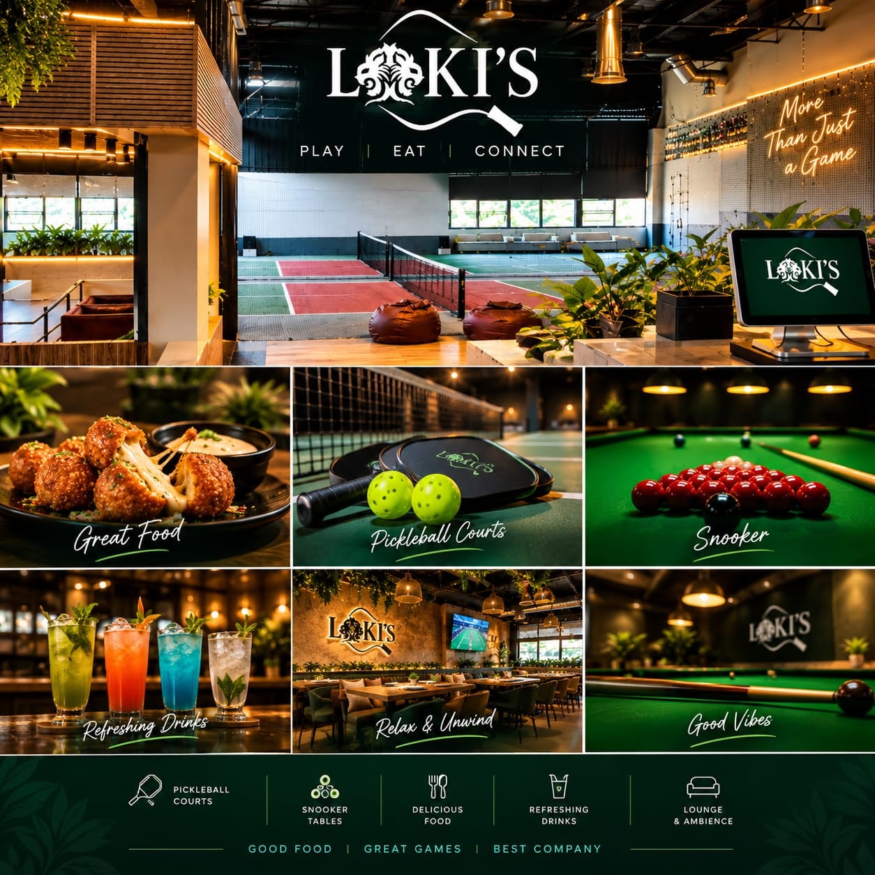 Loki's Pickleball and Cafe