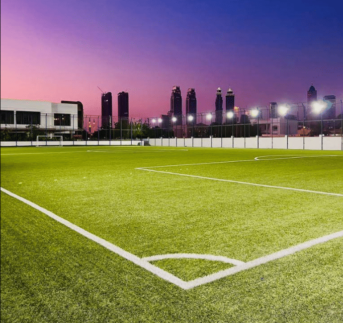 Mahesar Football Ground And Cricket Turf Ground Pitch