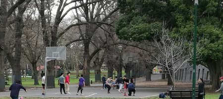 Melbourne Museum Basketball Court