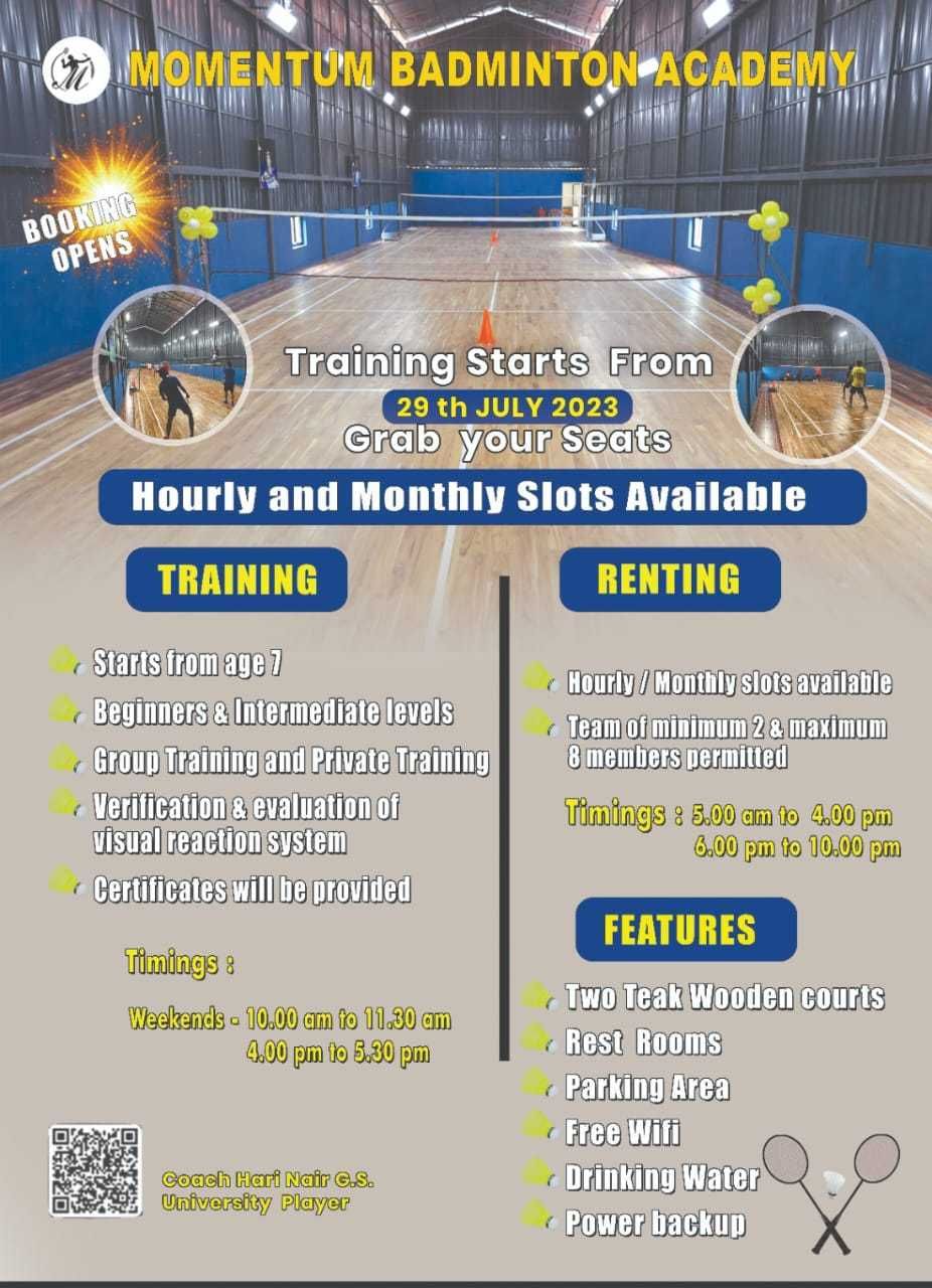 Momentum Badminton Academy