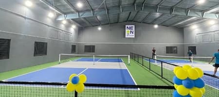 Neon Pickleball Arena