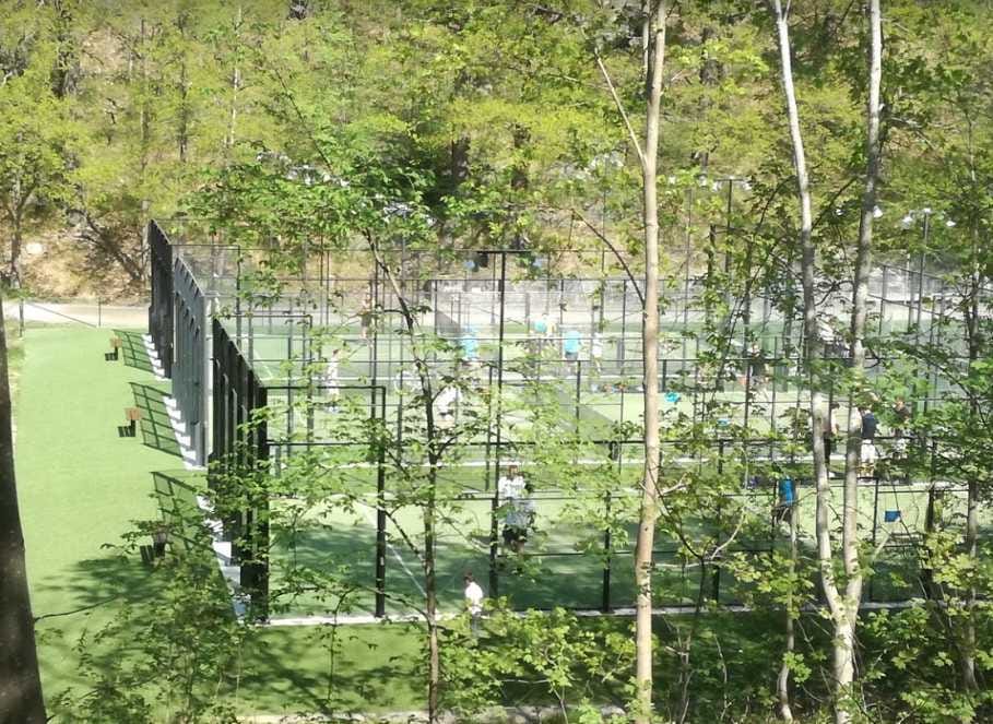 Padeltennisbanor