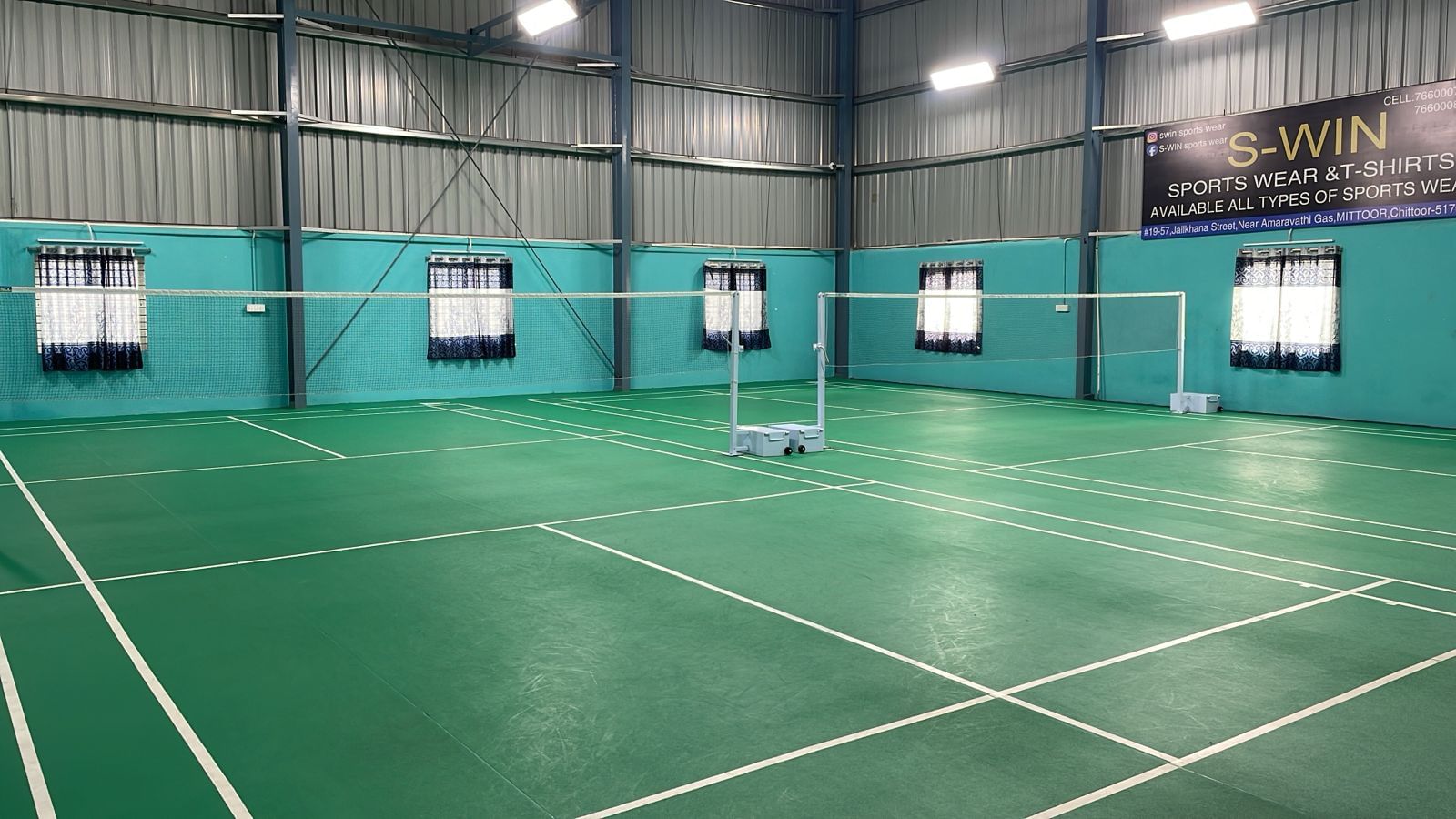 Pro Arena Indoor Badminton Courts @Chittoor