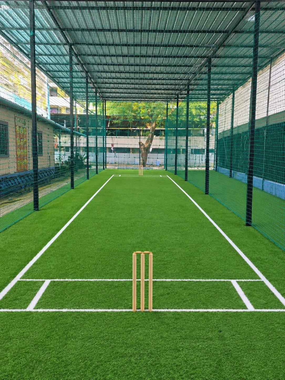 RPUG Cricket Net And Bowling Machine