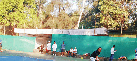 Shah tennis court