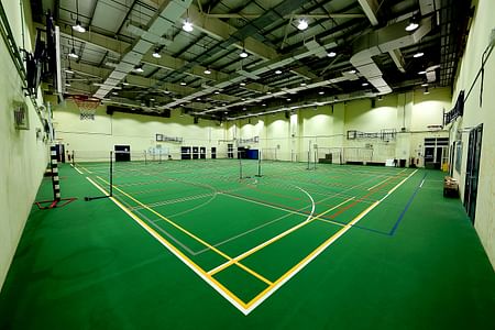 Shuttlezone Badminton Arena @Deira International School