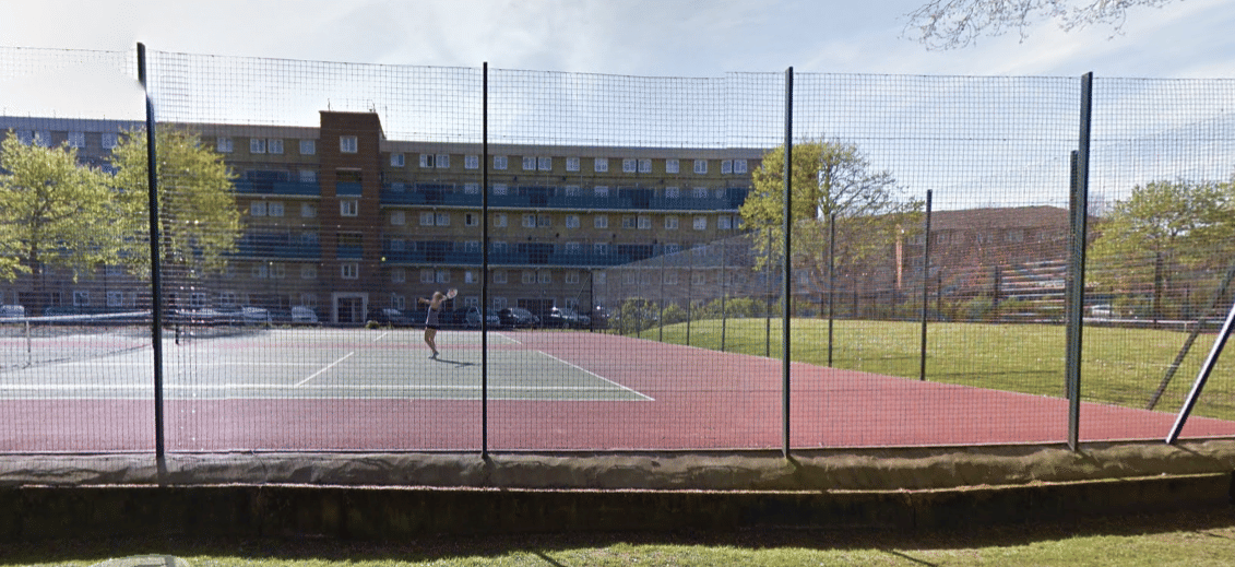 Southwark Park's Public Tennis Courts
