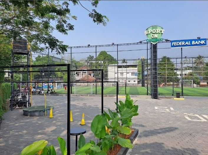 Sport On Football Turf