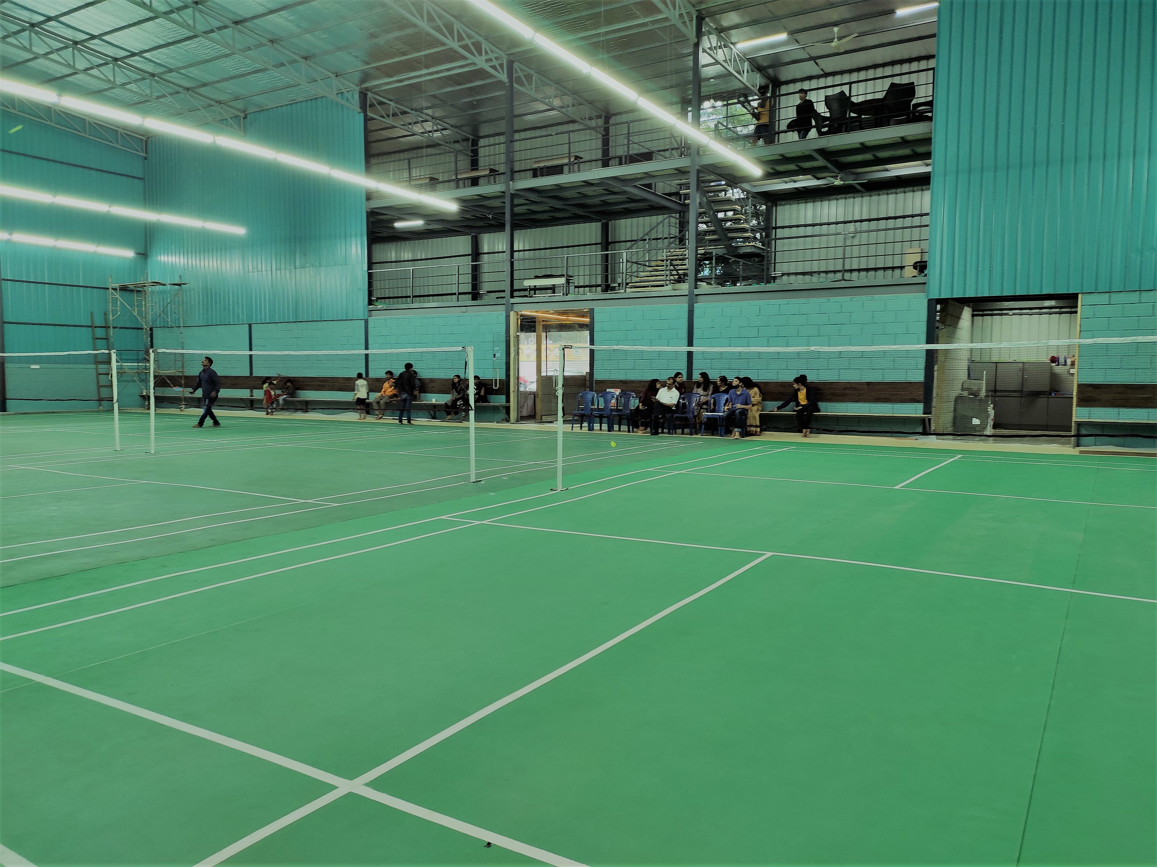 badminton court johor bahru Tracey Wallace