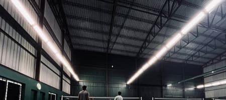 SWAAS Indoor shuttle badminton court