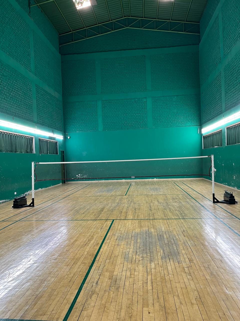 Varshanand Society Badminton & Table Tennis Wooden Court