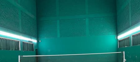 Varshanand Society Badminton & Table Tennis Wooden Court