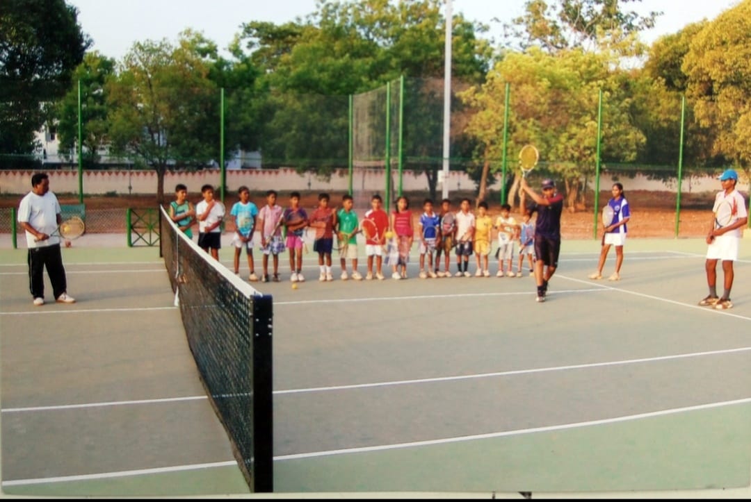 VASANTH tennis Academy in trichy