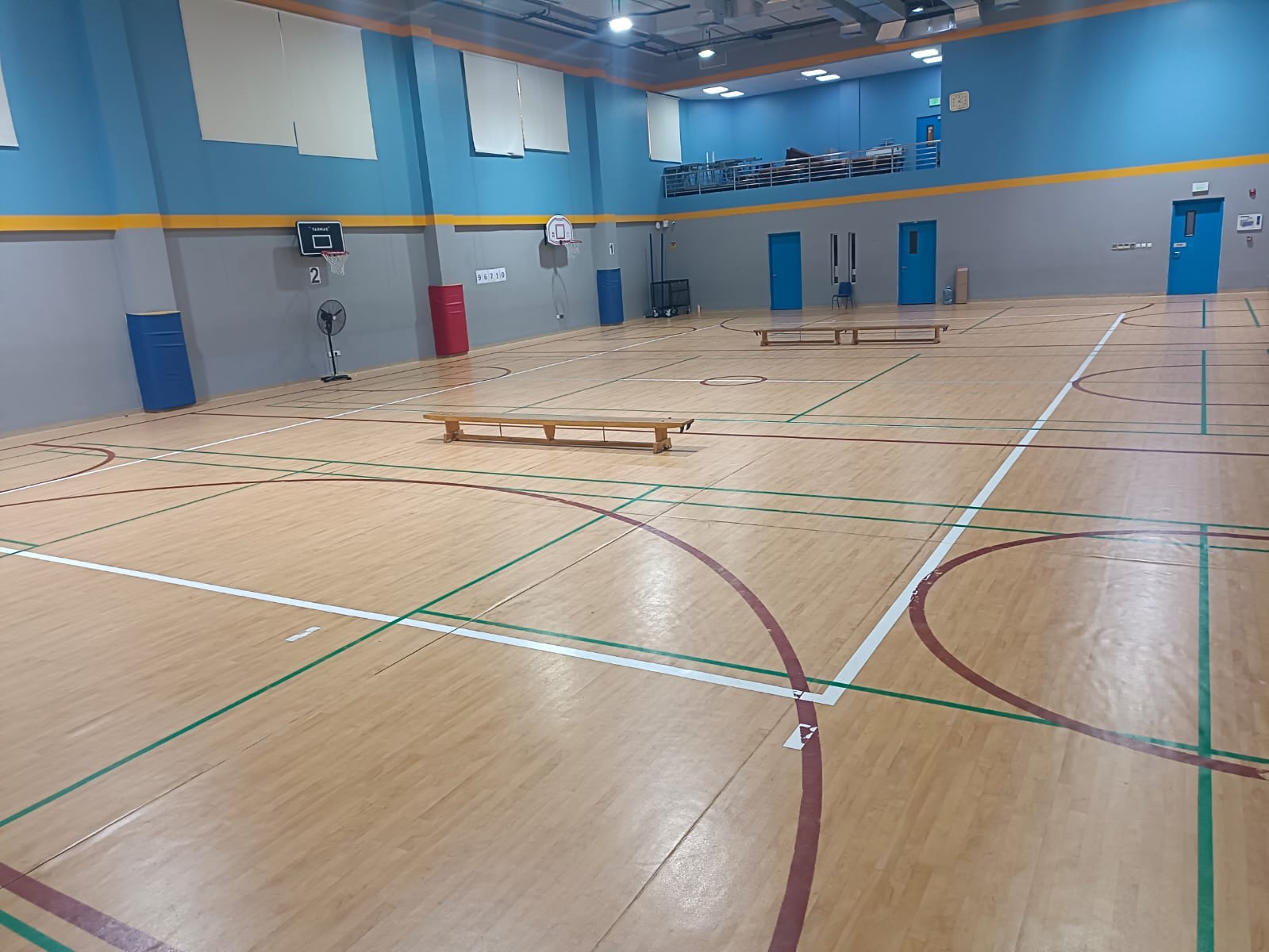 Venue Masters Badminton, Doha British School