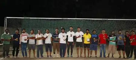 Volleyball Court-Isanpur