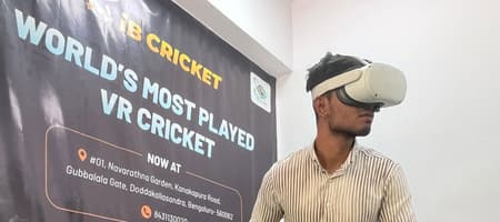 Virtual Cricket Play Arena